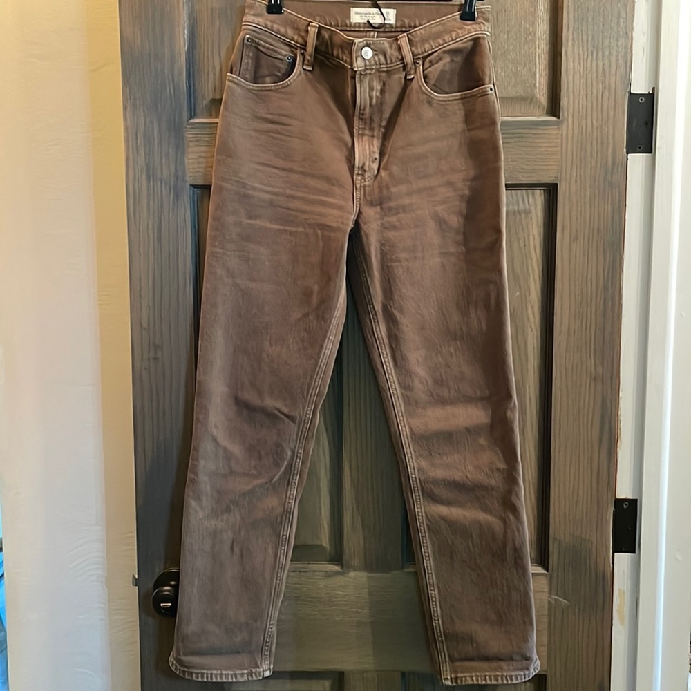 Abercrombie 90s Straight Ultra High Rise